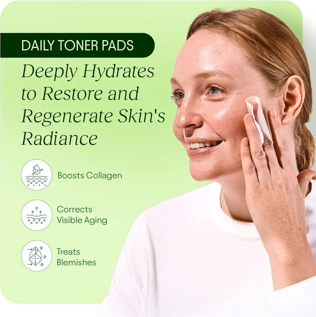 Korean Anti-Aging Toner Pads